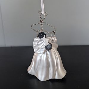 Disney Parks Minnie Mouse Wedding Dress Ornament